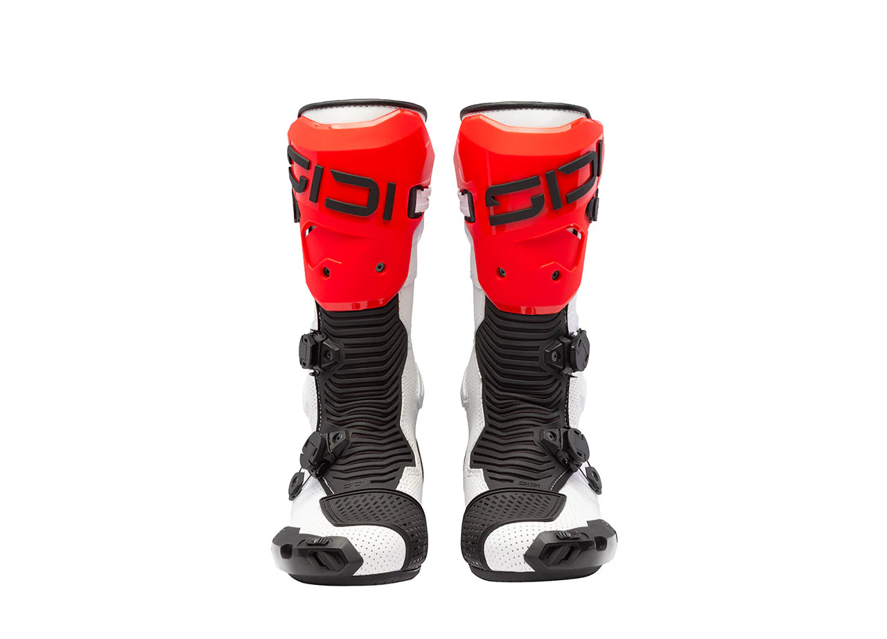 Sidi MAG 2 Air motociklističke čizme Bijela Crna Crvena - 391 