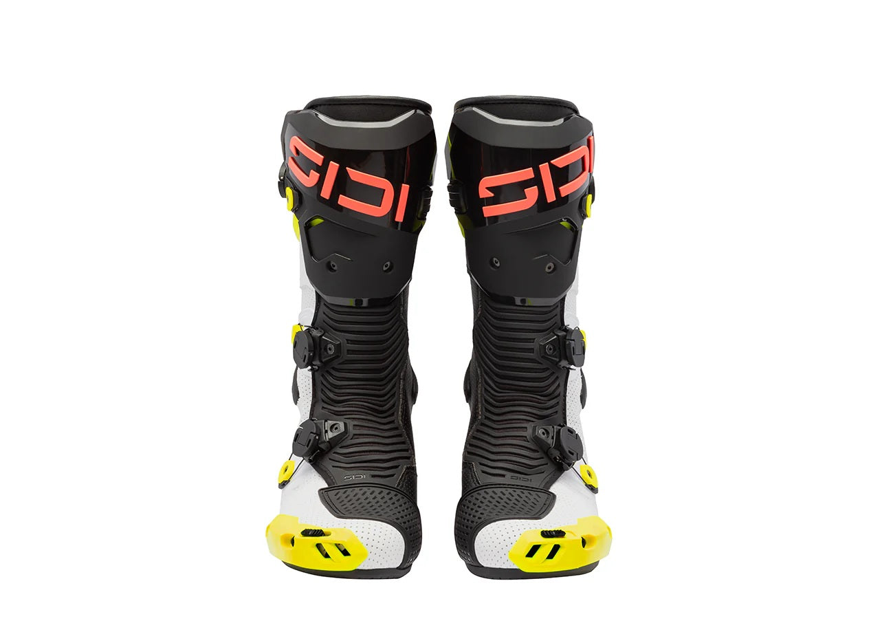 Sidi MAG 2 Air motociklističke čizme Fluo Žuta / Koraljna Crvena - 390 