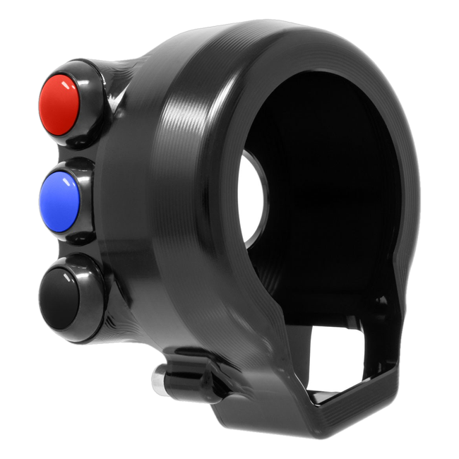Gasgriffgehäuse mit integriertem Lenkerschalter JetPrime Aprilia RSV4 / RSV4 RR (17-20) JP CO AP009