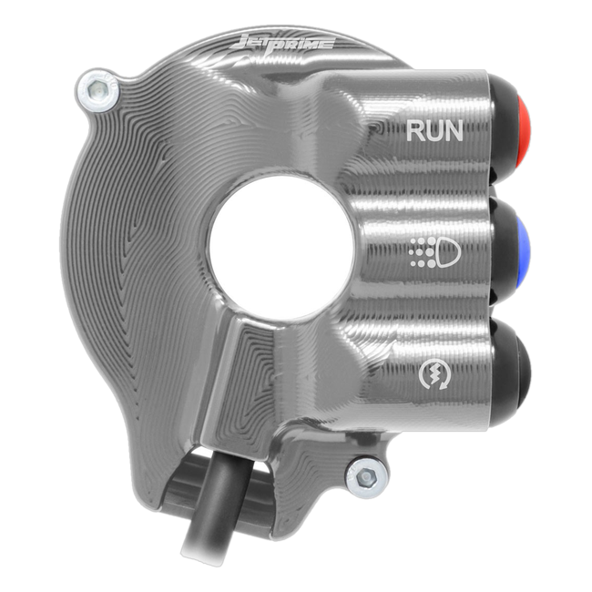 Gasgriffgehäuse mit integriertem Lenkerschalter JetPrime Aprilia RSV4 / RSV4 RR (17-20) JP CO AP009