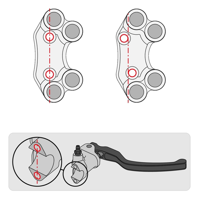 Lenkerschalter Street rechts JetPrime MV Agusta F3 800 (21-23) JP PLD 043 – fluchtendes Lochbild