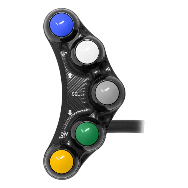 Lenkerschalter Sport links JetPrime Aprilia RS 660 (20-26) JP SPS 003 – für I2M-Dashboard