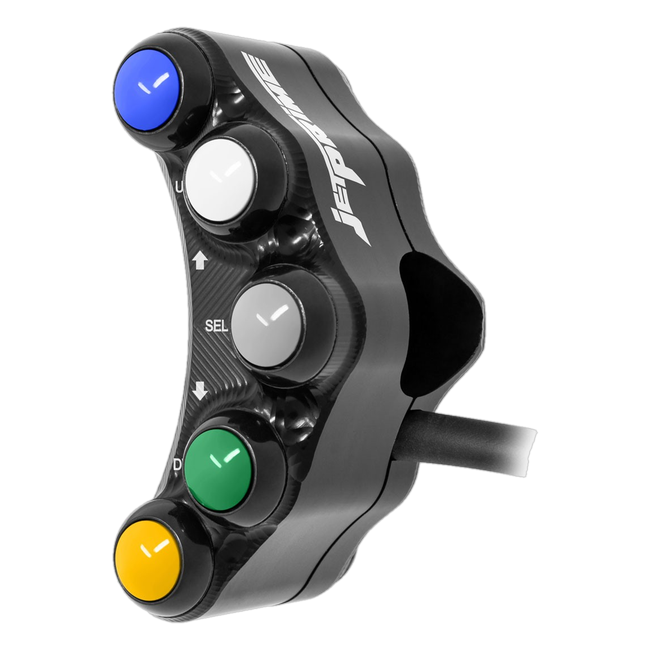 Lenkerschalter Sport links JetPrime Aprilia RS 660 (20-26) JP SPS 003 – für I2M-Dashboard