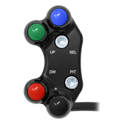 Lenkerschalter SuperSport links JetPrime Kawasaki Ninja 400 (18-24) JP SPS MK300 – für Mectronik-Dashboard