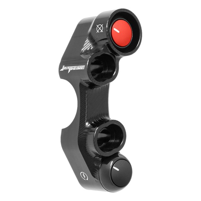 Lenkerschalter Superbike rechts JetPrime Yamaha YZF-R1 / R1 Race (20-25) JP SPD 033 – für I2M-Dashboard, universelles Lochbild