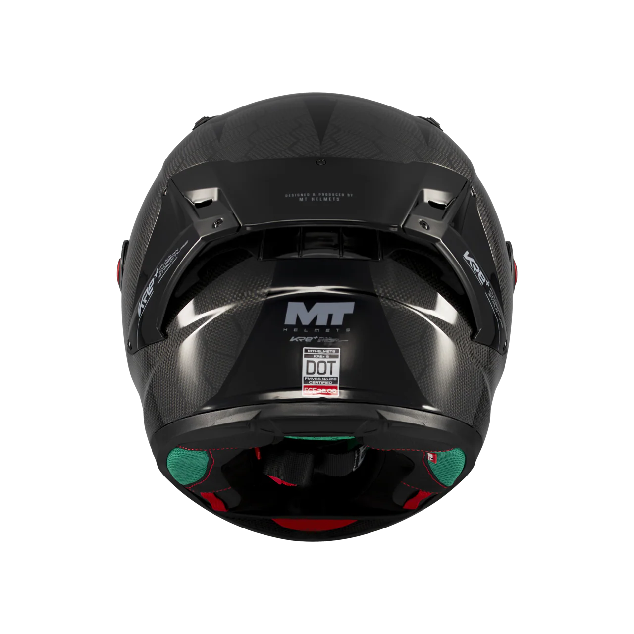 MT-Helmets KRE+ S kaciga od čistog karbona sjajna A1 Glow sveobuhvatna 