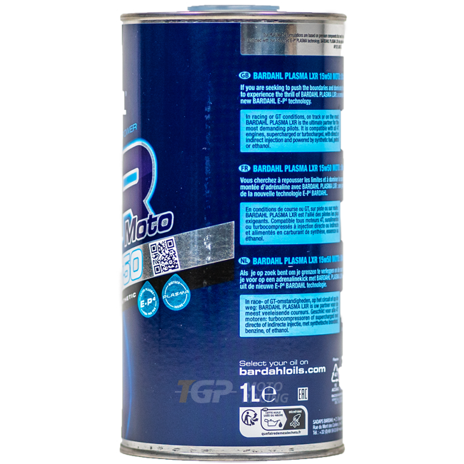 Bardahl 15W50 Plasma LXR - 1 Litar Premium ulja 