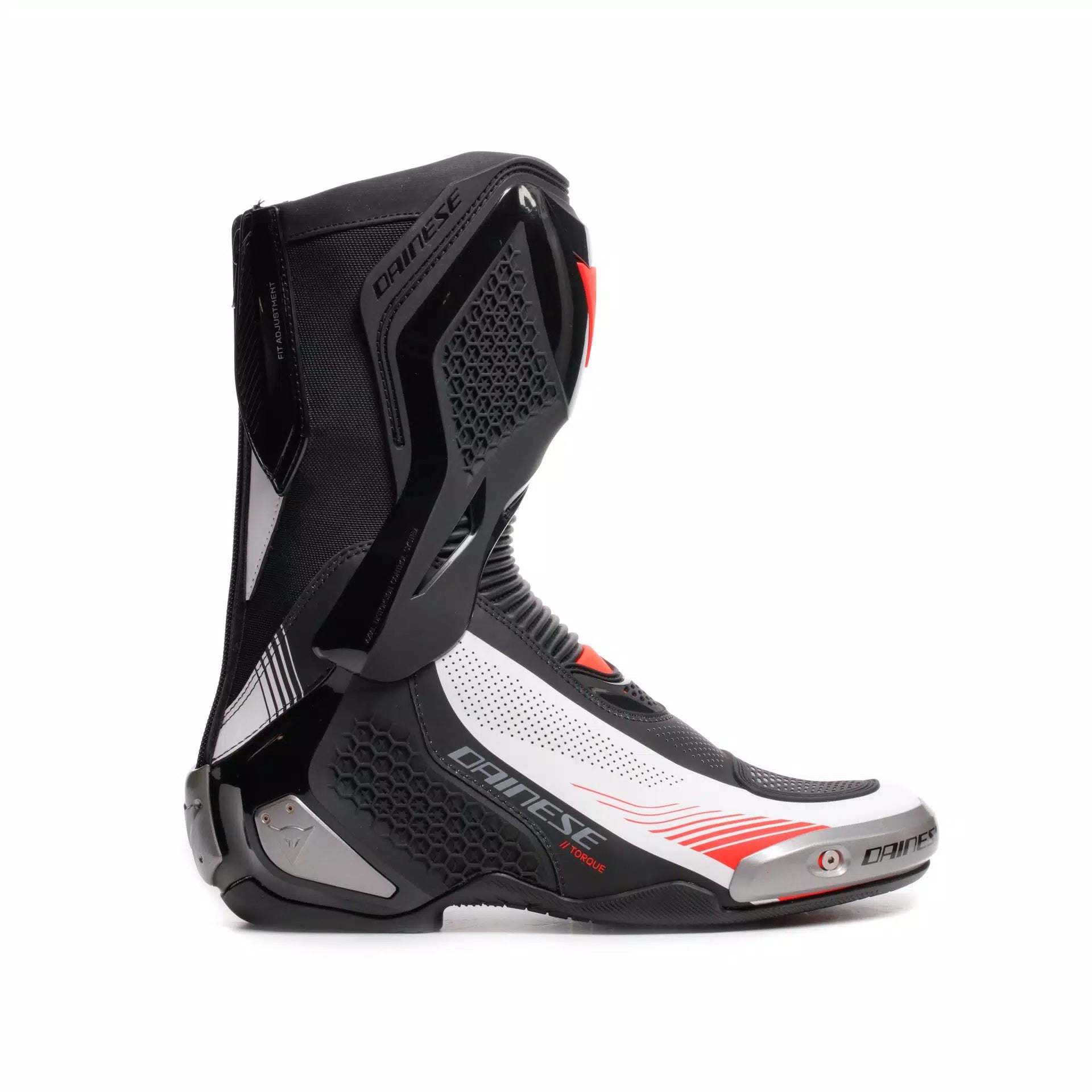 Dainese Torque 4 Air Racing i cestovni motociklistički čizme ljeto | Muški | Crna/Bijela/Crvena | 2017900086N3200 