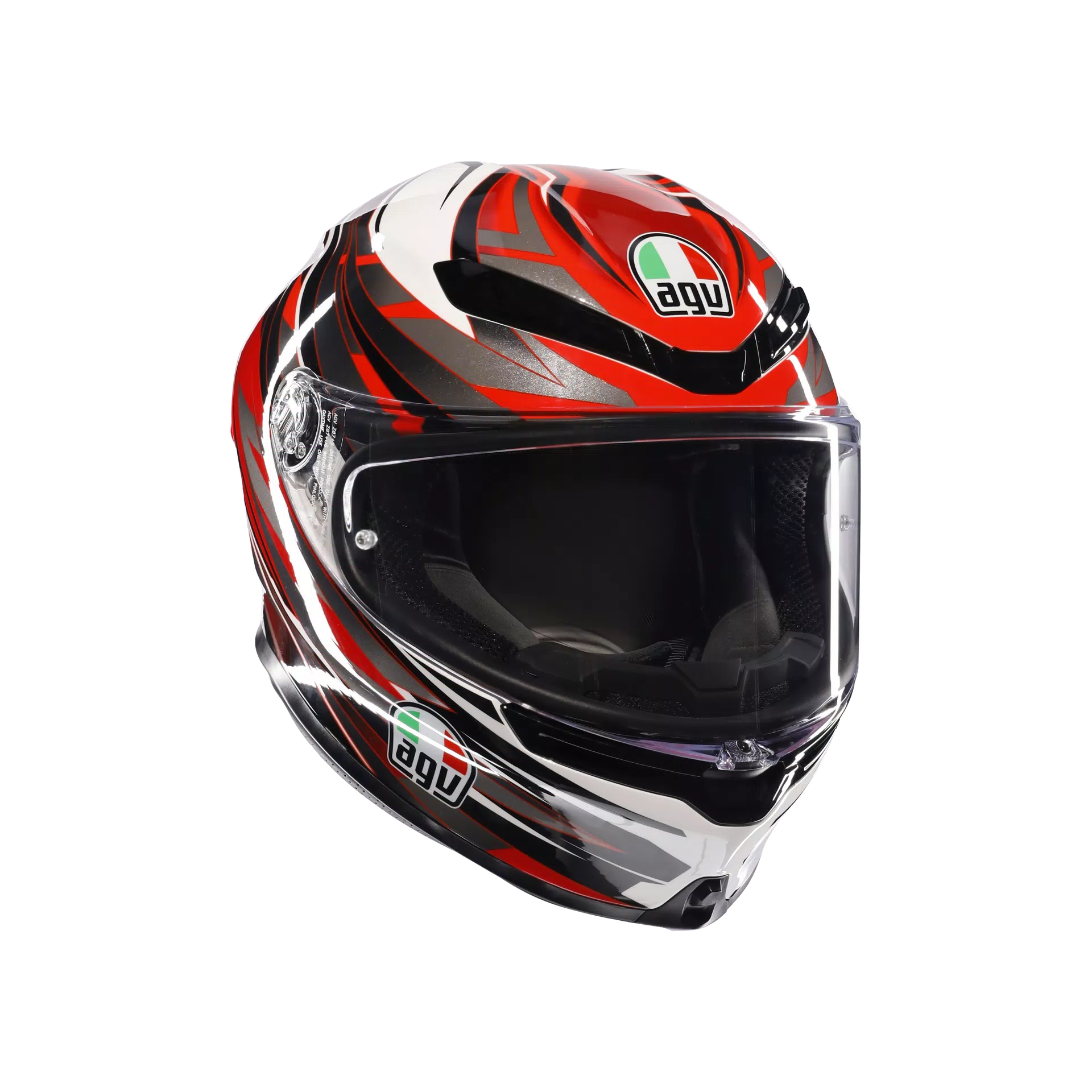 AGV K6 S kaciga Reeval bijela/crvena/siva | 2118395001023 
