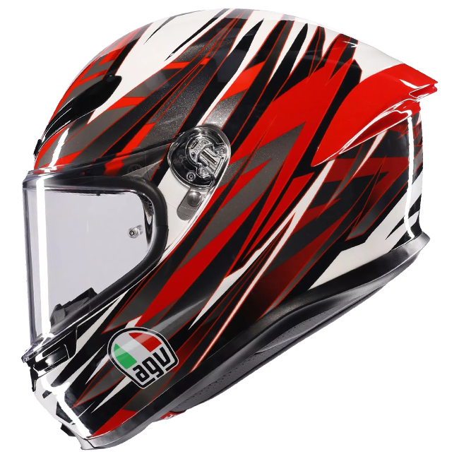 AGV K6 S kaciga Reeval bijela/crvena/siva | 2118395001023 