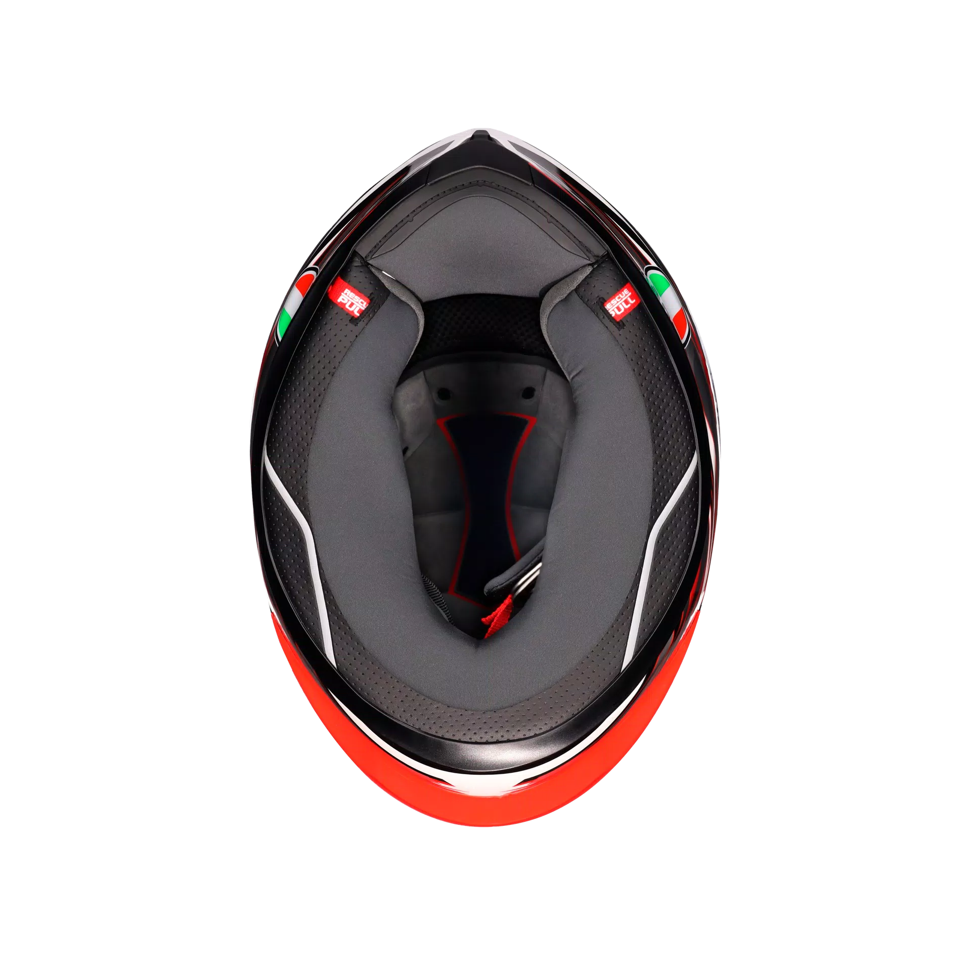 AGV K6 S kaciga Reeval bijela/crvena/siva | 2118395001023 