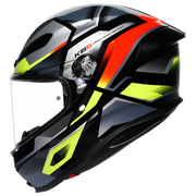 AGV K6 S kaciga Erazer Crna/Crvena/Žuta Fluo | 2118395001026 