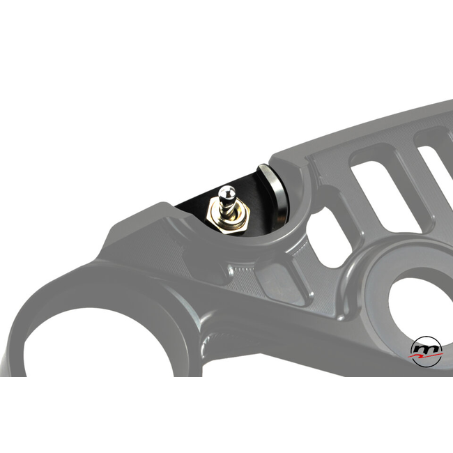 Schalter-Halter für GP-Gabelbrücke oben Melotti Racing Yamaha YZF-R6 (06-21) SI.YA.307P2 – Bild 3