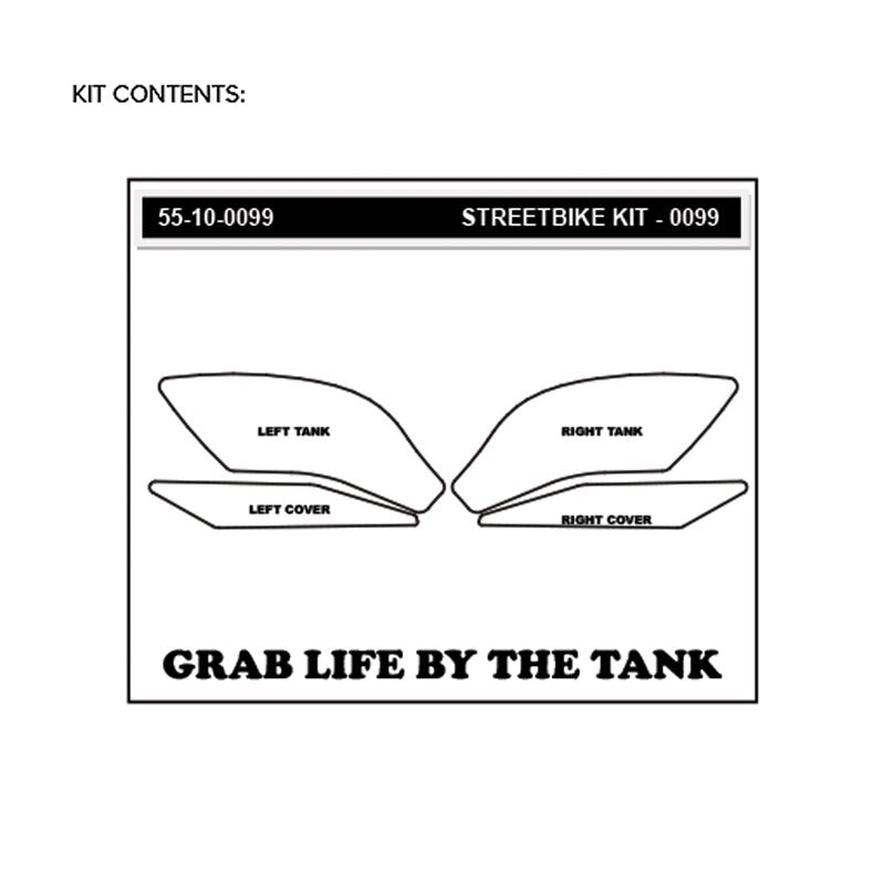 Stompgrip ikonske traction podloge za Yamaha YZF-R1/M RN32/RN49/RN65 (15-26) 55-14-0099 