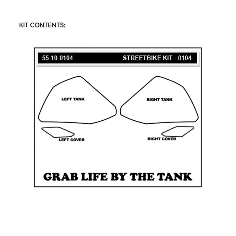 Stompgrip ikonične podloge za prianjanje Yamaha YZF-R3 (15-18) 55-14-0104 