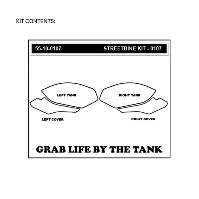 Stompgrip ikonične traction podloge BMW S1000RR K46 (15-18) 55-14-0107 