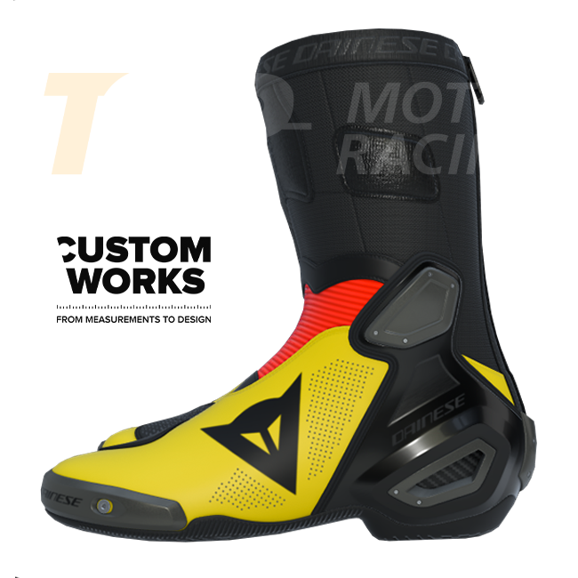 Dainese Axial 2 Air utrka i cestovne motociklističke čizme za muškarce | Germania Edition | Custom Works 