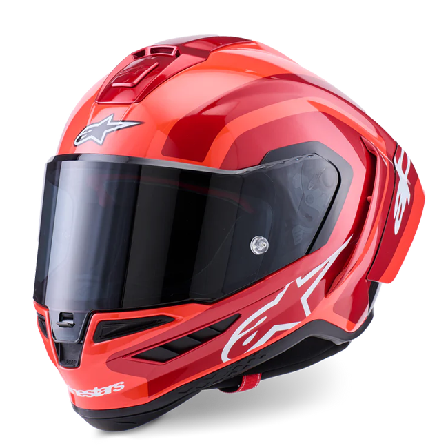 Alpinestars Supertech R10 kaciga Arius dvostruka crvena sjajna 8203926-1683 