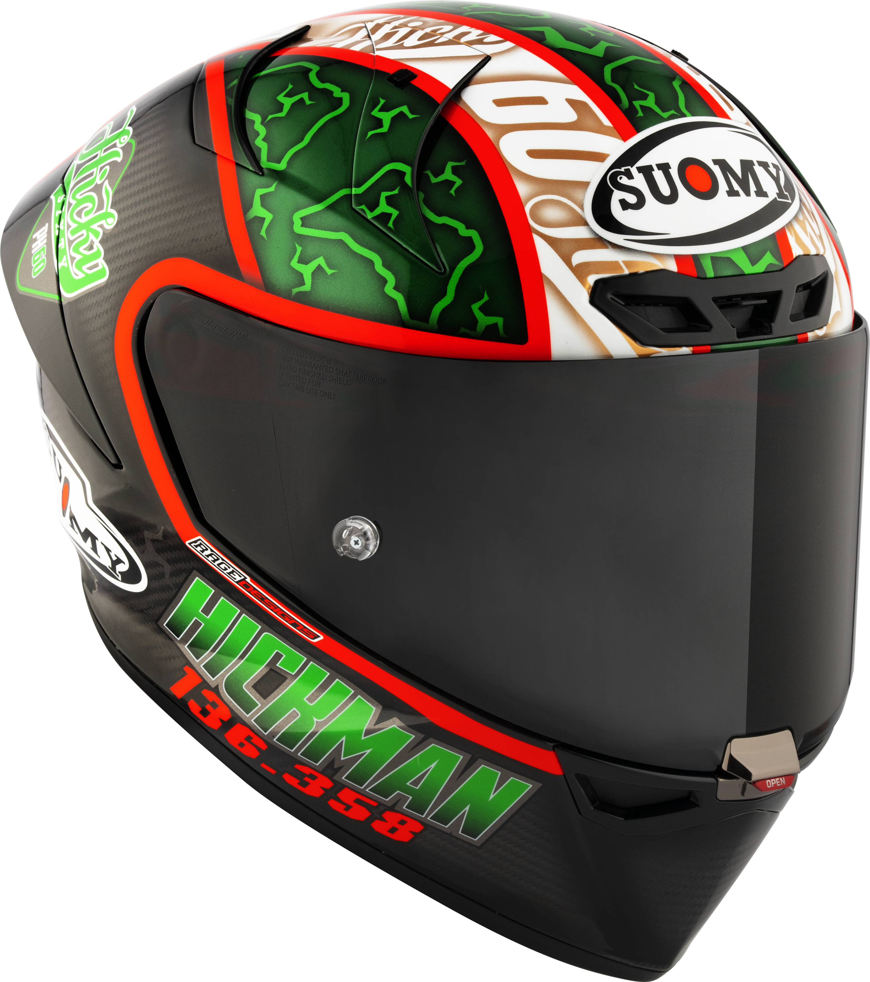 Suomy S1-XR GP kaciga Peter Hickman Replica 2024 K6SX0010 