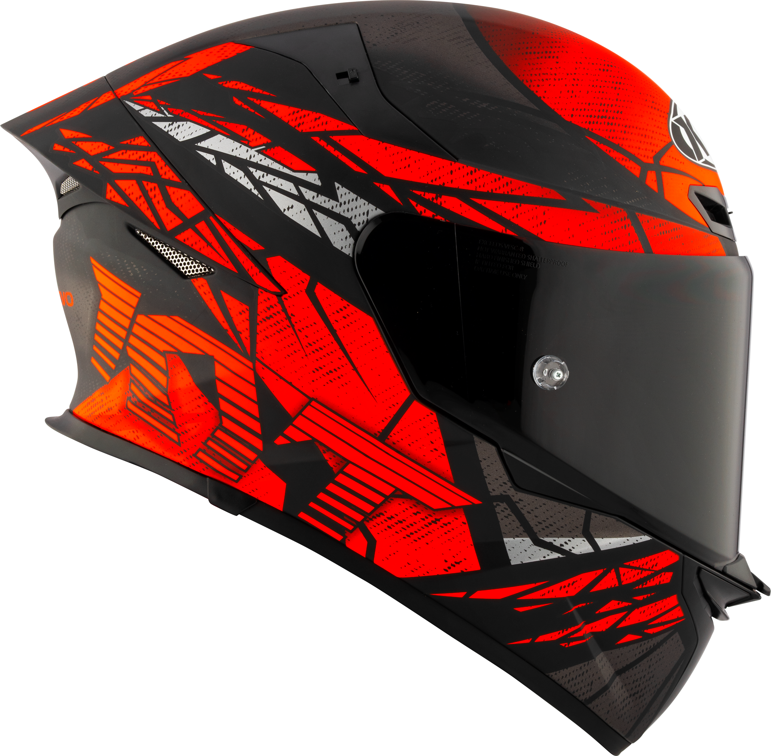 KYT TT-Revo kaciga Combustion Red mat Y6TR0038 