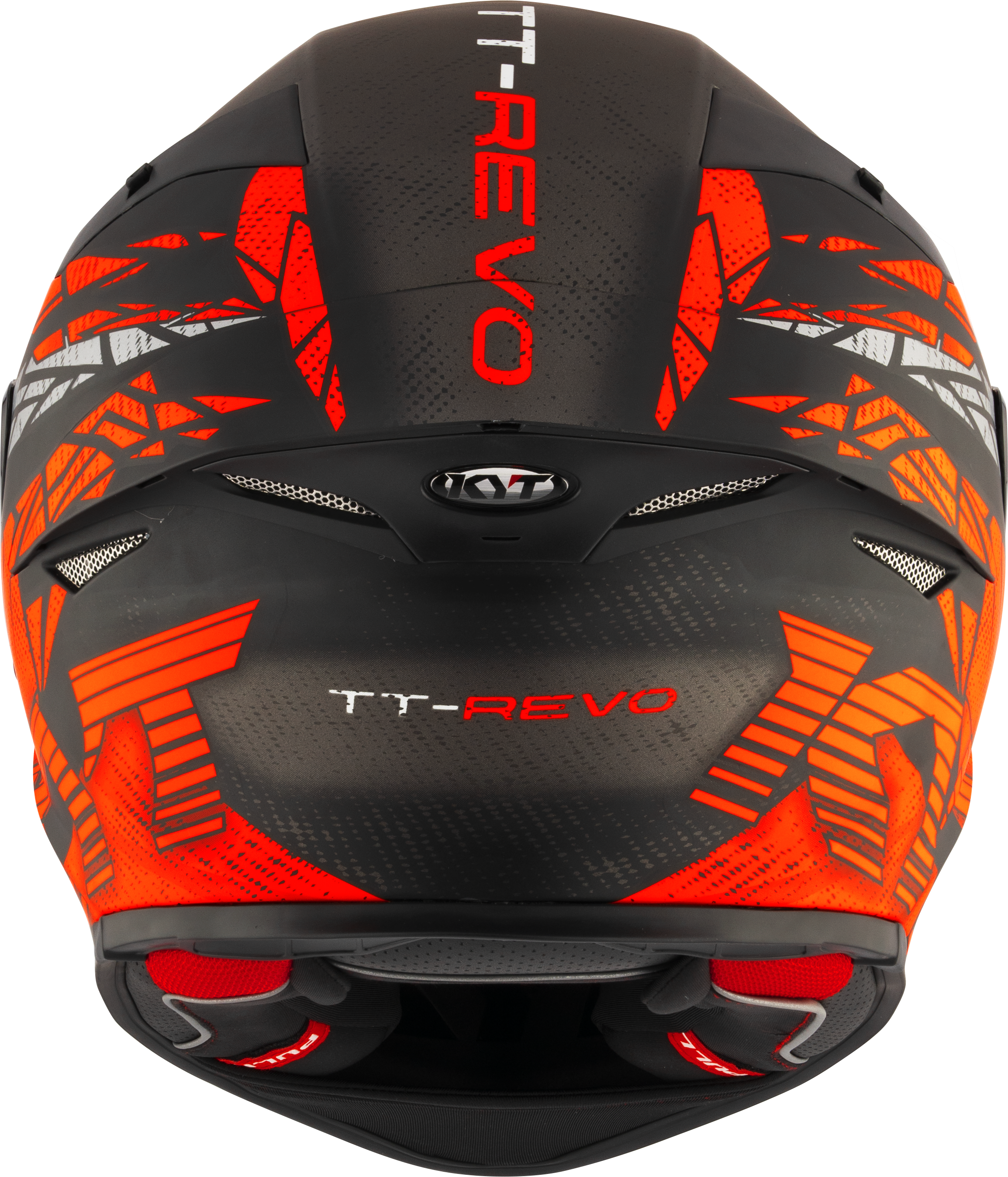 KYT TT-Revo kaciga Combustion Red mat Y6TR0038 