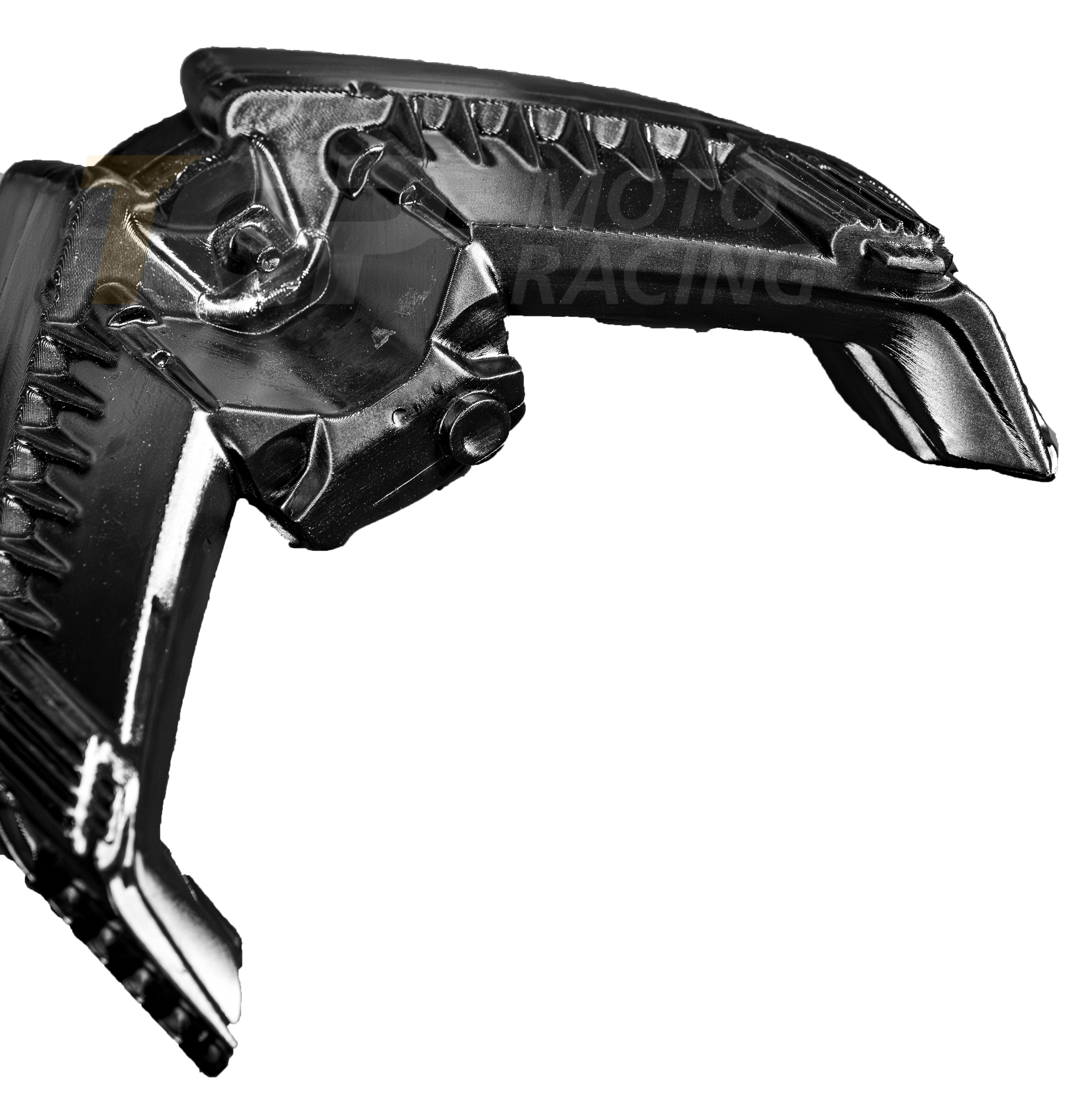 Dummy stražnje svjetlo poklopac stražnjeg svjetla - crna sjajna TGP MotoRacing Ducati Panigale V4/S/R (25-26) 