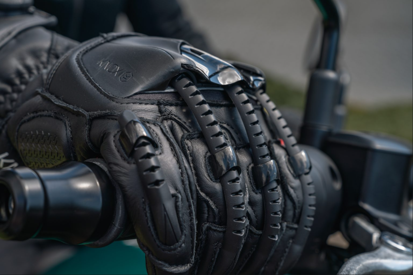 Knox Handroid MK5 Racing kožne rukavice | Muškarci | Crno | 11769404100 