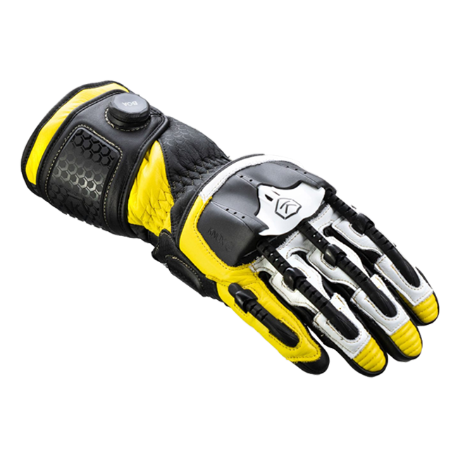 Knox Handroid MK5 Racing kožne rukavice | Muški | Žuta | 11769404104 