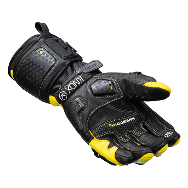 Knox Handroid MK5 Racing kožne rukavice | Muški | Žuta | 11769404104 