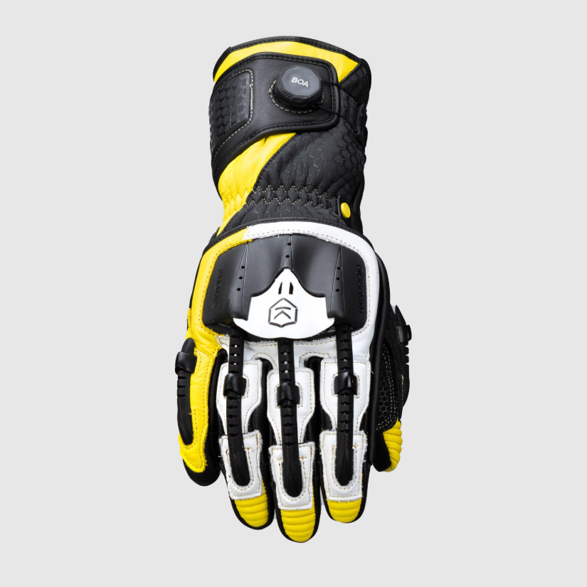 Knox Handroid MK5 Racing kožne rukavice | Muški | Žuta | 11769404104 
