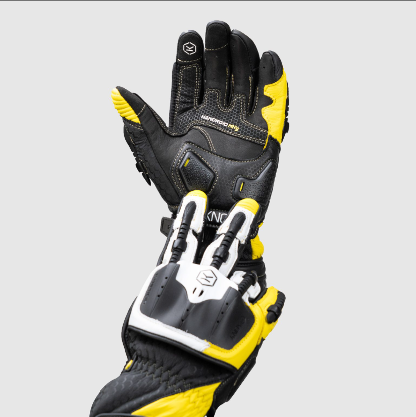 Knox Handroid MK5 Racing kožne rukavice | Muški | Žuta | 11769404104 