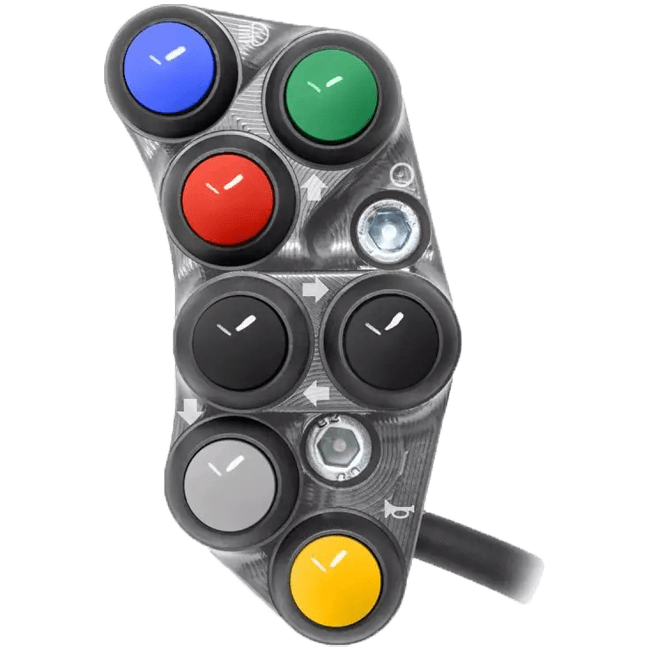 Upravljački prekidač lijevi JetPrime Ducati Panigale V4/S/R (25-26) JP PLS 056 