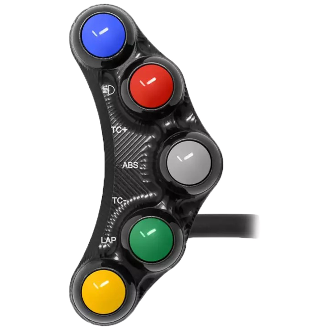 Ručni prekidač Race lijevi JetPrime BMW M1000RR K66 (21-26) JP PLSR 038 