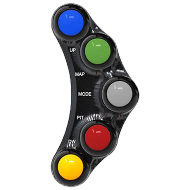 Race lijevi prekidač upravljača JetPrime Yamaha YZF-R1/M RN65 (20-26) JP PLSR 033 