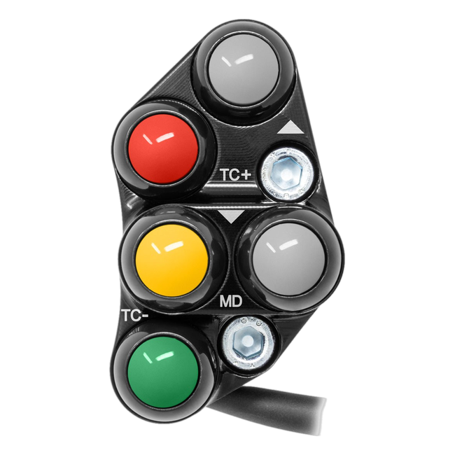 Lenkerschalter Race links JetPrime Ducati Panigale 1299 S (15-18) JP PSR DU005