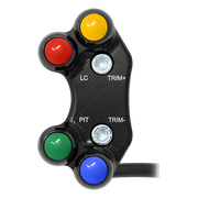 Lenkerschalter SuperSport links JetPrime Ducati Panigale V2 955 (20-24) JP SPS 004 – für Feel-Racing-Dashboard