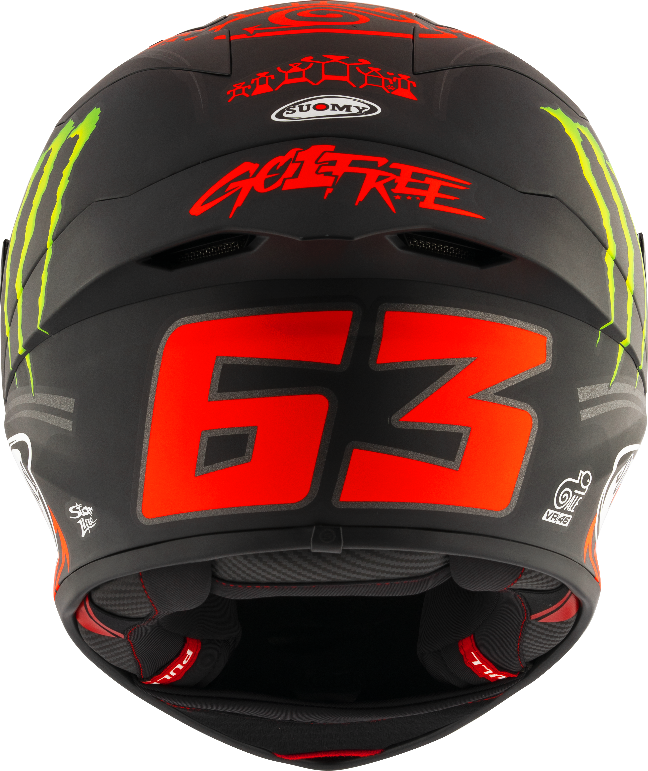 Suomy S1-XR GP kaciga Francesco Pecco Bagnaia Monster Replica 2024 K6SX0013 