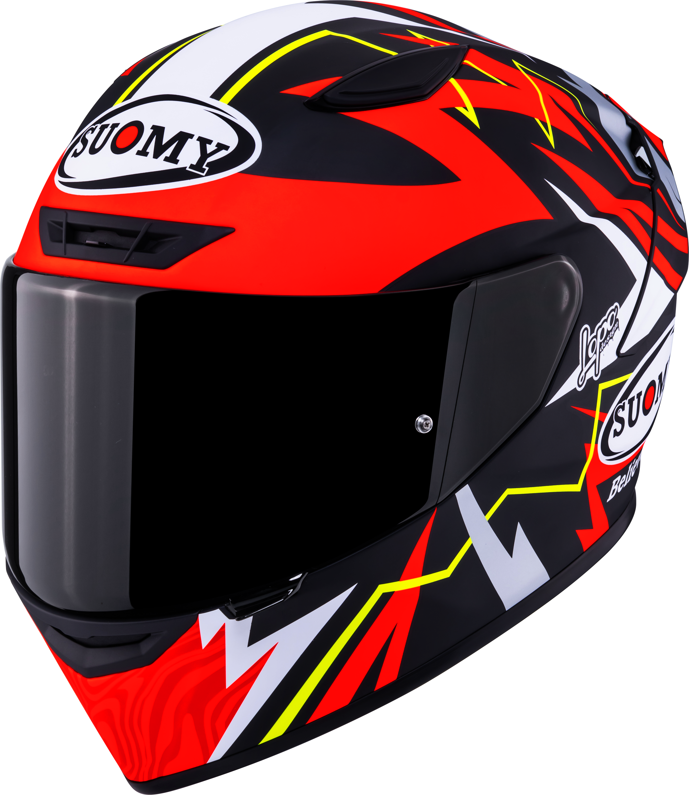 Suomy Track-1 kaciga mat crvena Sam Lowes replica 2025 K6T10020 