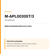 Akrapovic Schalldämpfer BMW M1000RR / M1000R (19-26) M-APL00305T/3 — Platzhalter, kein Herstellerfoto verfügbar