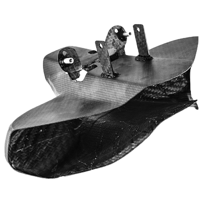 Zračni kanal "Oversize" Racing Carbon Fullsix Ducati Panigale 959 (16-19) 