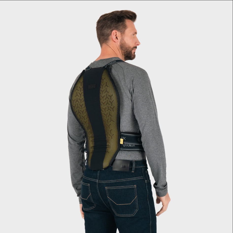 Knox Micro-Lock Air MK2 Štitnik za leđa | Unisex | Crna | KNXAMLAirV2Back 