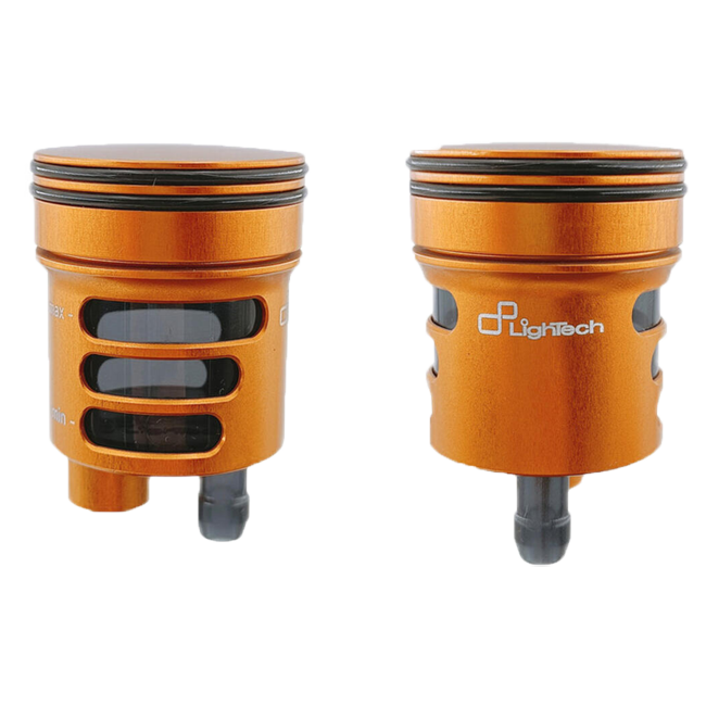 LighTech spremnik za ulje kočnice i spojke 16 cm³ – CNC aluminij, obojen | Univerzalni spremnik za motocikle 