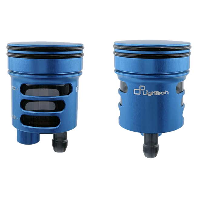 LighTech spremnik za ulje kočnice i spojke 16 cm³ – CNC aluminij, obojen | Univerzalni spremnik za motocikle 