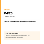 Akrapovic Zylinderkopfflansch P-F25 — Platzhalter, kein Herstellerfoto verfügbar