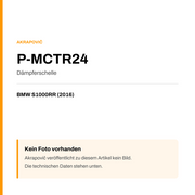 Akrapovic Dämpferschelle BMW S1000RR (16-16) P-MCTR24 — Platzhalter, kein Herstellerfoto verfügbar