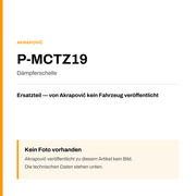 Akrapovic Dämpferschelle P-MCTZ19 — Platzhalter, kein Herstellerfoto verfügbar