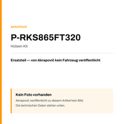 Akrapovic Hülsen-Kit P-RKS865FT320 — Platzhalter, kein Herstellerfoto verfügbar