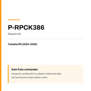 Akrapovic Repack-Kit Yamaha R9 (24-26) P-RPCK386 — Platzhalter, kein Herstellerfoto verfügbar