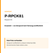 Akrapovic Repack-Kit P-RPCK81 — Platzhalter, kein Herstellerfoto verfügbar