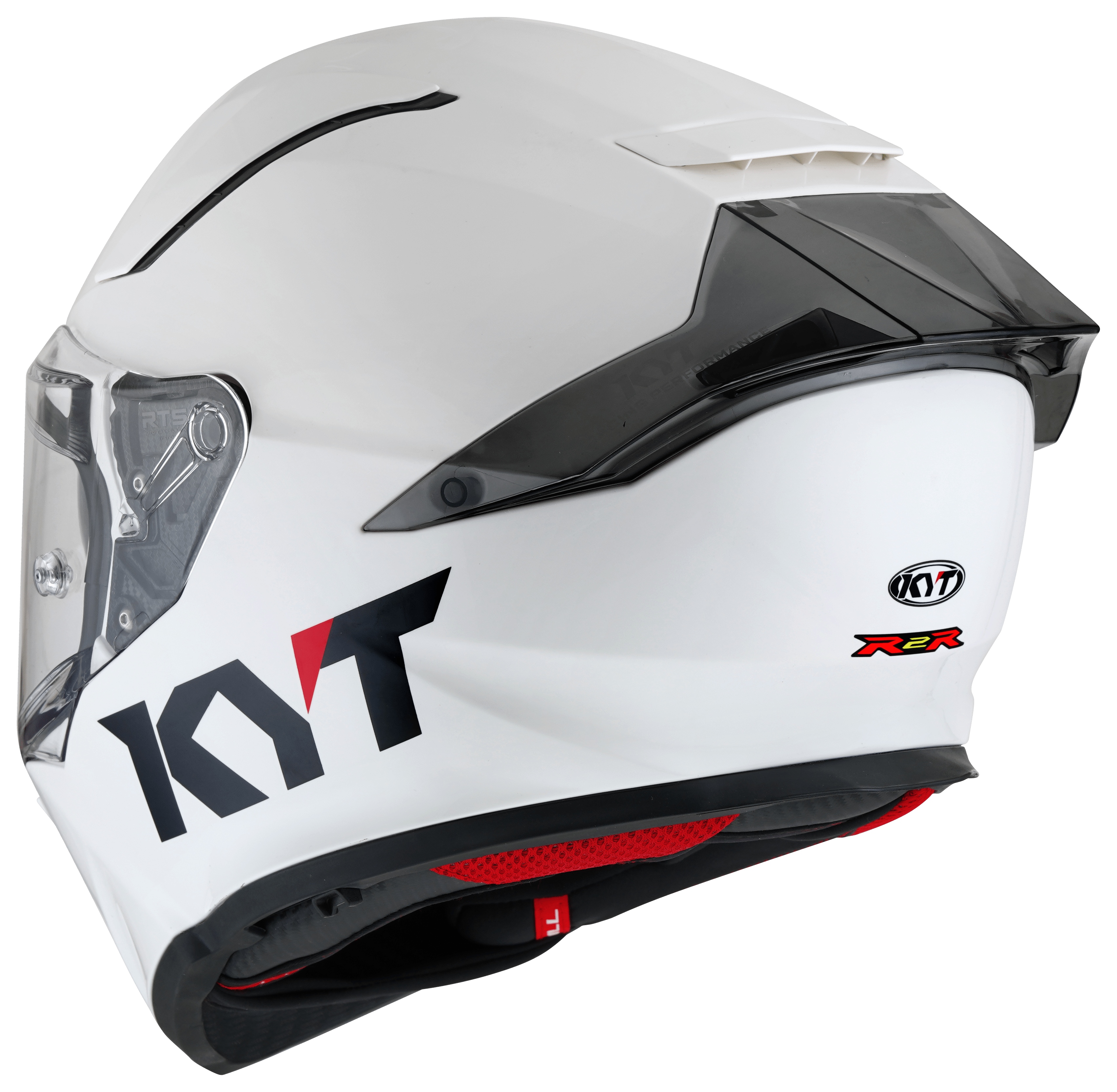 KYT R2R kaciga Plain Bijela Y6R200W3 